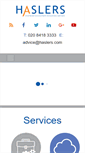 Mobile Screenshot of haslers.com